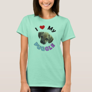 T-shirt Aimez mon Puggle