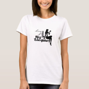 T-shirt Aimez mon zombi d'installation
