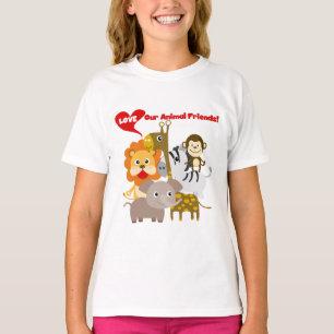 T-shirt Aimez nos amis animaux