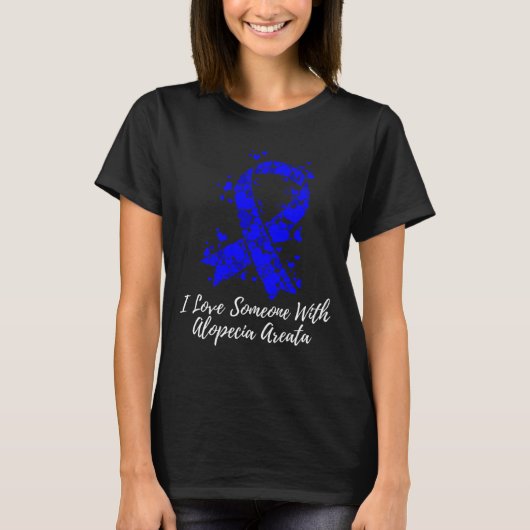 T-shirt Aimez Quelqu'Un Avec Alopecia Areata Sensibilisati (Devant)