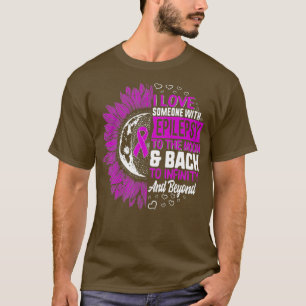 T-shirt Aimez Quelqu'Un Avec L'Épilepsie Guerrier Sensibi