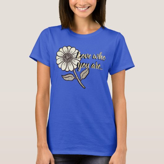 T-shirt Aimez qui vous êtes (Devant)