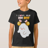 T-shirt Aimez Son Boo Bees Drôle Halloween Couple Husband (Devant)