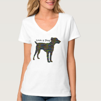 T-shirt Aimez un chien