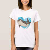 T-shirt Aimez vos requins de baleine (Devant)
