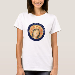 T-shirt aimez votre chemise de mère bénie par Mary de mère