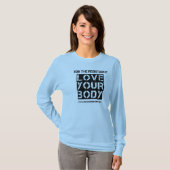 T-SHIRT AIMEZ VOTRE CORPS (Devant entier)