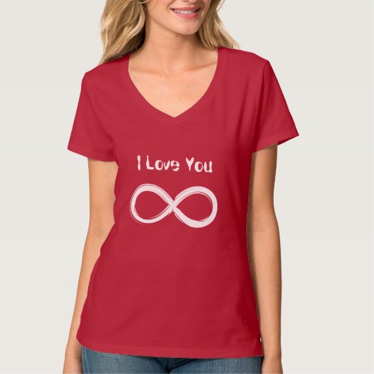 T-shirt Aimez-vous des couples de l'infini | (Devant)