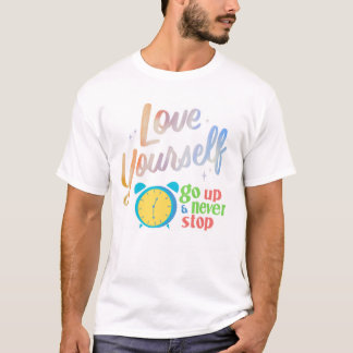 T-shirt Aimez-vous et n'arrêtez jamais