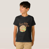 T-shirt Aimez-vous saumon fumé (Devant entier)