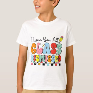T-shirt Aimez-Vous Tous Cl Rejeté Dernier Jour D'Enseignem