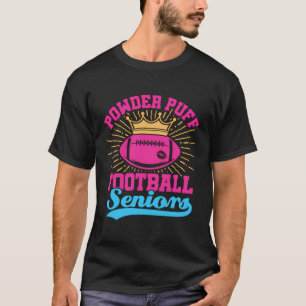 T-shirt Aînés de football de pouf en poudre