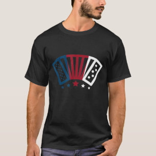T-shirt Air Accordion American Flag