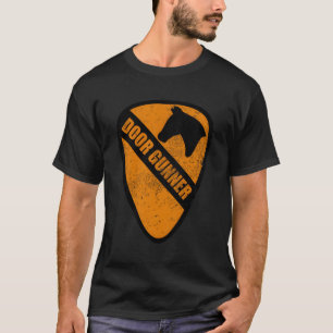T-shirt Air Cav Vietnam Porte Gunner en état de détresse