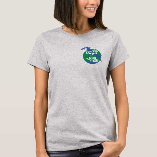 T-shirt Air Dogs Rose (Devant)
