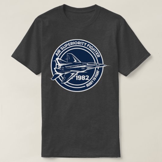 T-SHIRT AIR FIGHTER JET (Design devant)