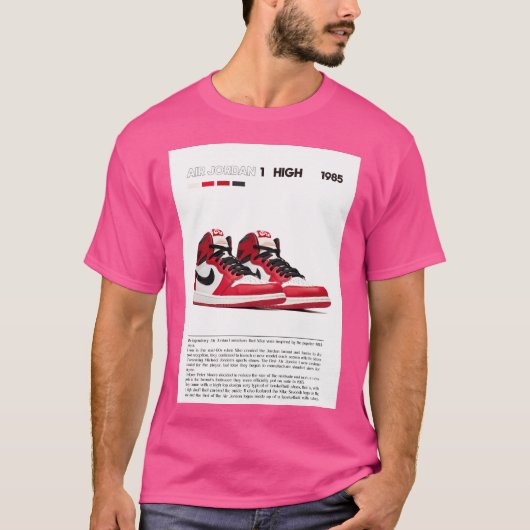 T-shirt Air Jordan 1 High 1985 (Devant)