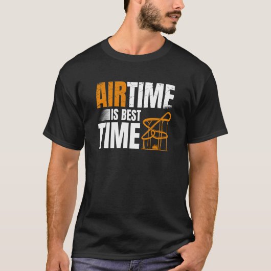 T-shirt Air Time Le Meilleur Temps Roller Dessous de verre (Devant)