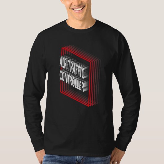 T-shirt Air Traffic Controller Job Title Appreciation Retr (Devant)