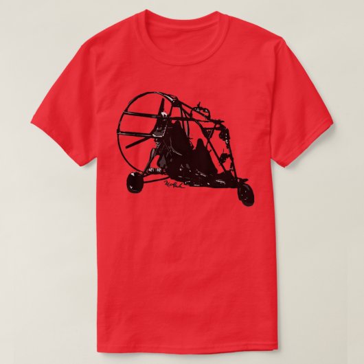 T-shirt Air World 912 Powered Parachute  (Design devant)