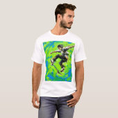 T-shirt Airborne Trick – Skate Pulse in Motion (Devant entier)