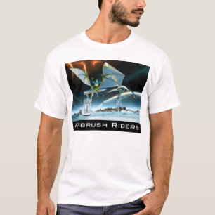 T-shirt Airbrush Riders Shirt by AirbrushFan