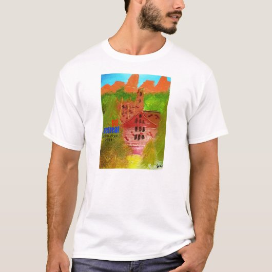 T-shirt Aire de gorge de PGRetreat illustration de (Devant)