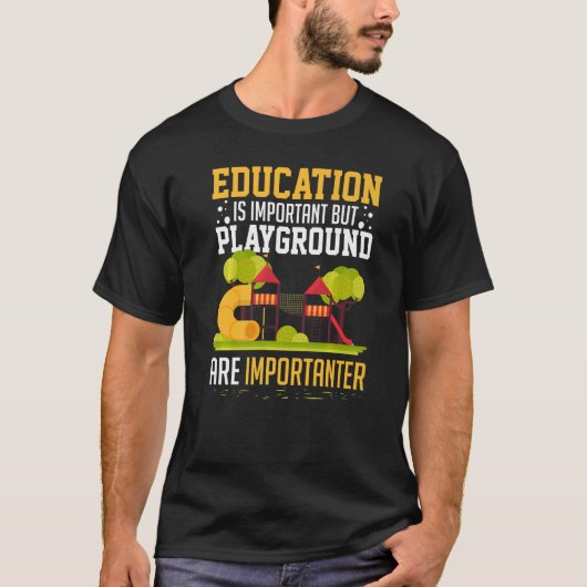 T-shirt Aire de jeu Jeux intérieurs Diapositive Enfants ex (Devant)