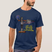 T-shirt Aire de jeu universelle (Devant)