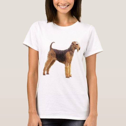 T-shirt Airedale Terrier (Devant)