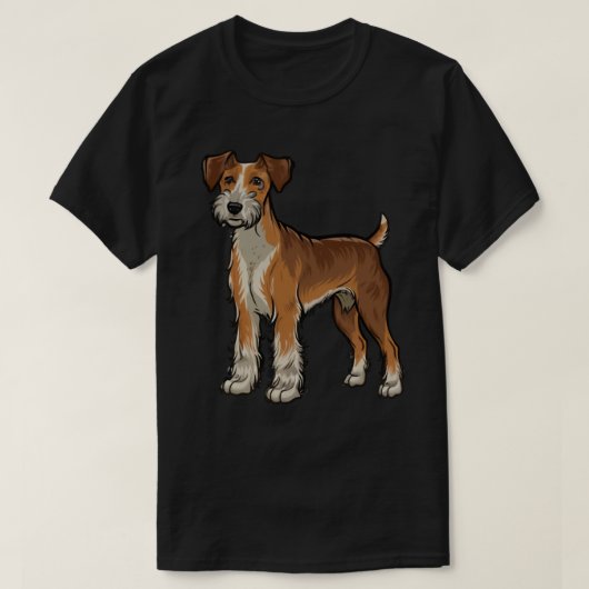 T-shirt airedale terrier (Design devant)