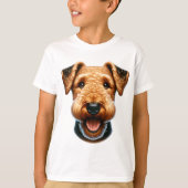T-shirt Airedale Terrier (Devant)