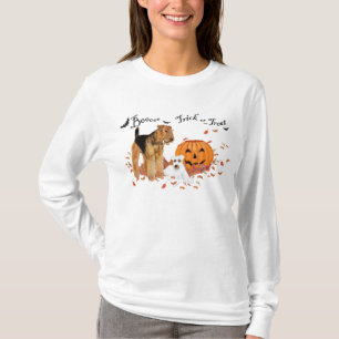 T-shirt Airedale Terrier Halloween