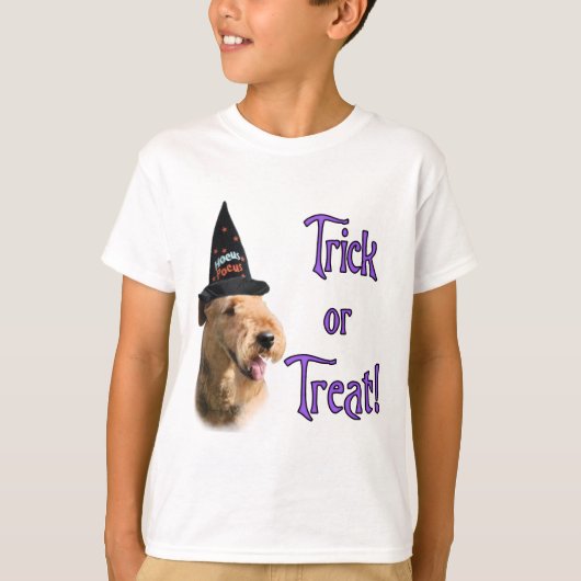 T-shirt Airedale Terrier Trick (Devant)