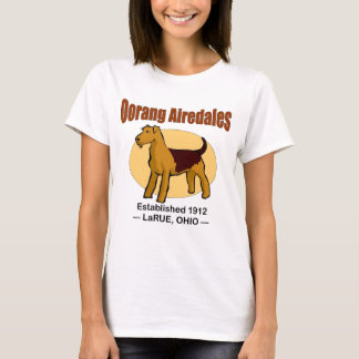 T-shirt Airedales d'Oorang