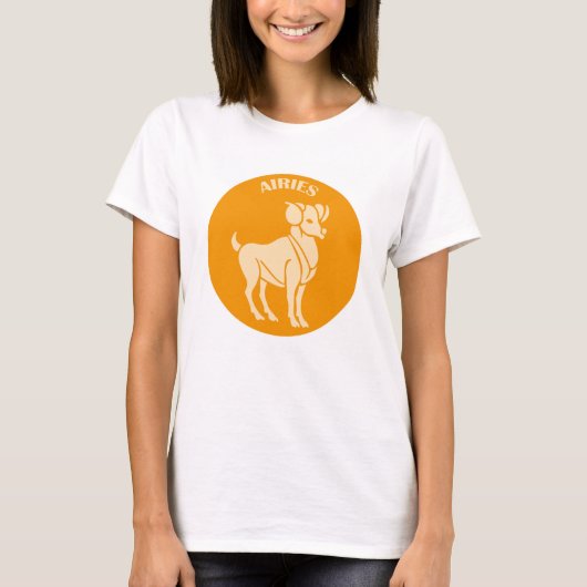 T-shirt Airies, Zodiac Sign, Horoscope, Astrology (Devant)