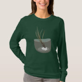 T-shirt Airplant Tillandsia Plantes Terarrium Blush rose (Devant)