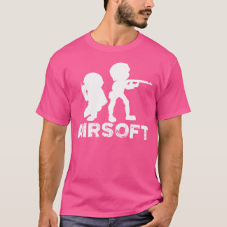 T-shirt Airsoft Cool I Love Pellet Tir