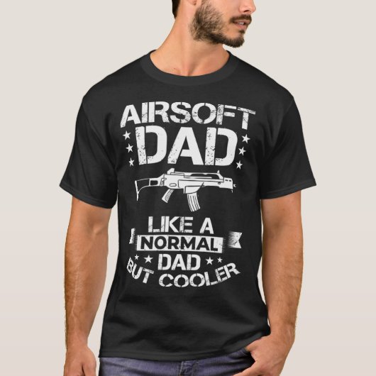 T-shirt Airsoft Gun Game Shooting Training Player Airsofti (Devant)