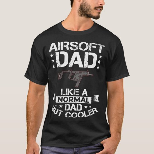 T-shirt Airsoft Gun Game Shooting Training Player Airsofti (Devant)