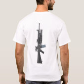T-shirt Airsoft junkie (Dos)