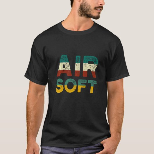 T-shirt Airsoft Player Team Sport Com Ition 1 (Devant)