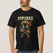 T-shirt Airsoft Therapy (Devant)