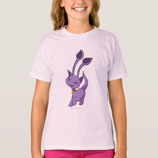 T-shirt Aisha Purple (Devant)