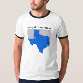 T-shirt aisselle de l'Amérique El Paso le Texas