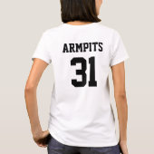 T-shirt AISSELLES #31 de fille (Dos)