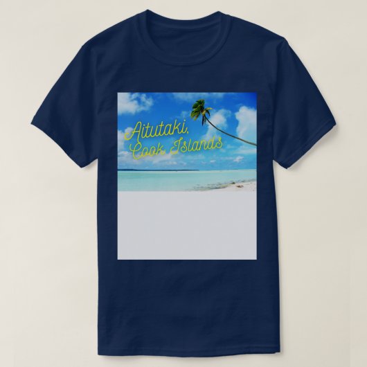 T-shirt Aitutaki Cook (Design devant)