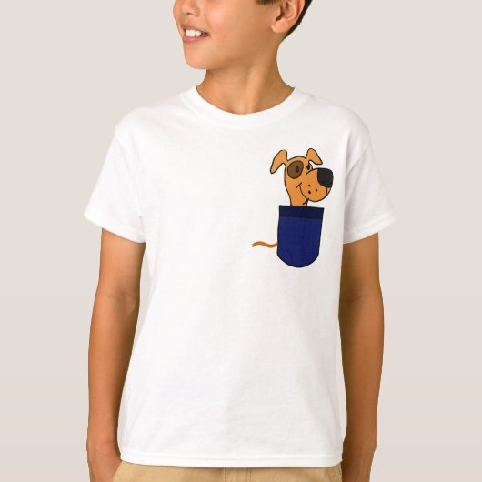T-shirt AJ-Pup dans une chemise de poche (Devant)