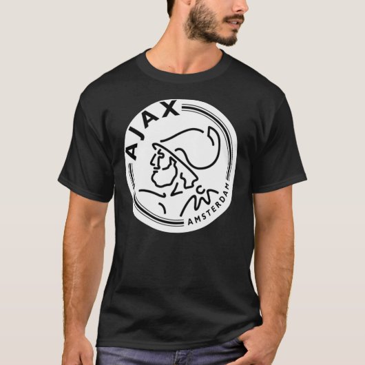 T-SHIRT AJAX-AMSTERDAM LOGO   (Devant)
