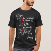 T-shirt ajes Biblicos Dios Jesus Espanol Espagnol Pour Chr (Devant)